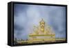 Golden Gate Of The Palace Of Versailles I-Cora Niele-Framed Stretched Canvas