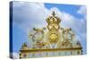 Golden Gate Of The Palace Of Versailles II-Cora Niele-Stretched Canvas