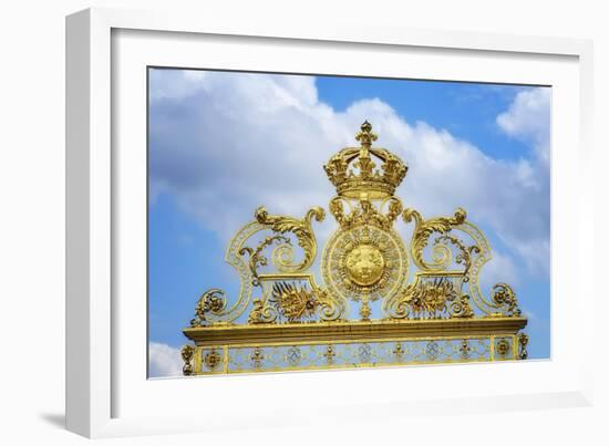 Golden Gate Of The Palace Of Versailles II-Cora Niele-Framed Giclee Print