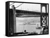 Golden Gate Opens 1937-null-Framed Stretched Canvas