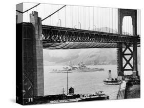 Golden Gate Opens 1937-null-Stretched Canvas