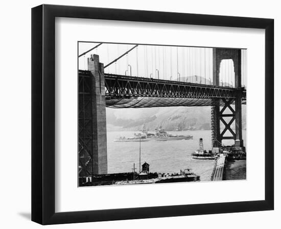 Golden Gate Opens 1937-null-Framed Photographic Print