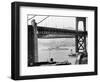 Golden Gate Opens 1937-null-Framed Photographic Print