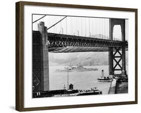 Golden Gate Opens 1937-null-Framed Photographic Print