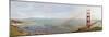 Golden Gate Panorama, San Francisco, California '11-Monte Nagler-Mounted Photographic Print