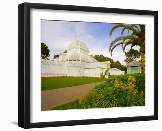 Golden Gate Park, San Francisco Conservatory of Flowers, San Francisco, California, USA-Julie Eggers-Framed Photographic Print