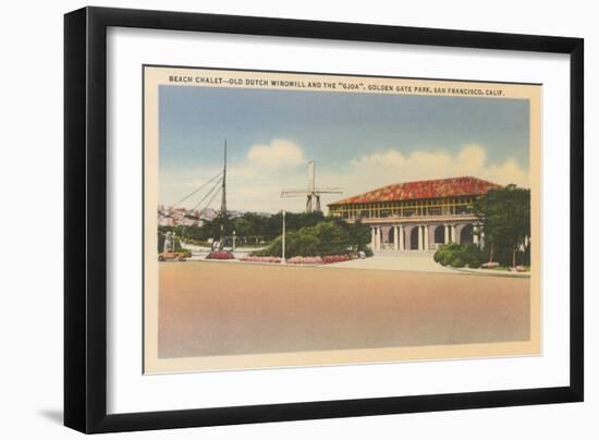 Golden Gate Park-null-Framed Art Print