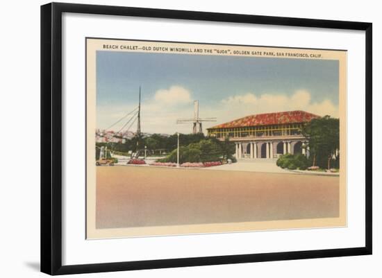 Golden Gate Park-null-Framed Art Print