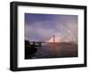 Golden Gate Rainbow-Abraham Lustgarten-Framed Photographic Print