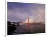 Golden Gate Rainbow-Abraham Lustgarten-Framed Photographic Print