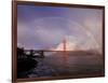 Golden Gate Rainbow-Abraham Lustgarten-Framed Photographic Print