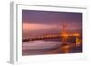 Golden Gate South Tower in Fog, San Francisco-null-Framed Premium Photographic Print