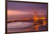 Golden Gate South Tower in Fog, San Francisco-null-Framed Photographic Print