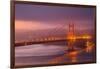 Golden Gate South Tower in Fog, San Francisco-null-Framed Photographic Print