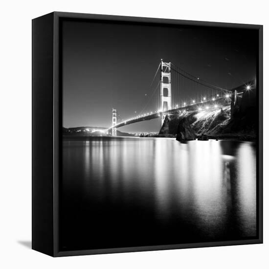 Golden Gate Study-Josef Hoflehner-Framed Stretched Canvas
