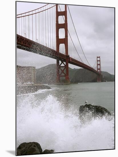 Golden Gate Suicides-Jeff Chiu-Mounted Premium Photographic Print