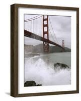 Golden Gate Suicides-Jeff Chiu-Framed Photographic Print