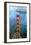 Golden Gate Sun-Mark Lague-Framed Art Print