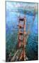 Golden Gate Sun-Mark Lague-Mounted Art Print