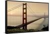 Golden Gate Sunrise #2-Alan Blaustein-Framed Stretched Canvas