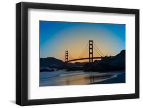 Golden Gate Sunrise-Steve Gadomski-Framed Photographic Print