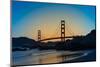 Golden Gate Sunrise-Steve Gadomski-Mounted Photographic Print