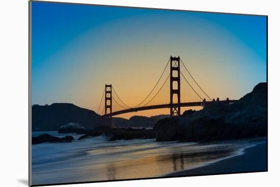 Golden Gate Sunrise-Steve Gadomski-Mounted Photographic Print