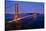 Golden Gate Sunset, 2018-null-Stretched Canvas