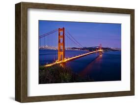 Golden Gate Sunset, 2018-null-Framed Photographic Print