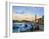 Golden Gate Sunset, CA 2-Eduardo Camoes-Framed Giclee Print