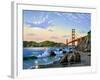 Golden Gate Sunset, CA 2-Eduardo Camoes-Framed Giclee Print