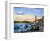 Golden Gate Sunset, CA 2-Eduardo Camoes-Framed Giclee Print