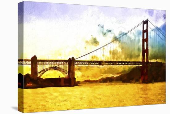 Golden Gate Sunset-Philippe Hugonnard-Stretched Canvas