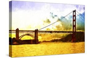 Golden Gate Sunset-Philippe Hugonnard-Stretched Canvas