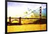 Golden Gate Sunset-Philippe Hugonnard-Framed Giclee Print