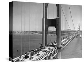 Golden Gate Traffic 1952-Ernest K. Bennett-Stretched Canvas