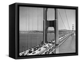 Golden Gate Traffic 1952-Ernest K. Bennett-Framed Stretched Canvas