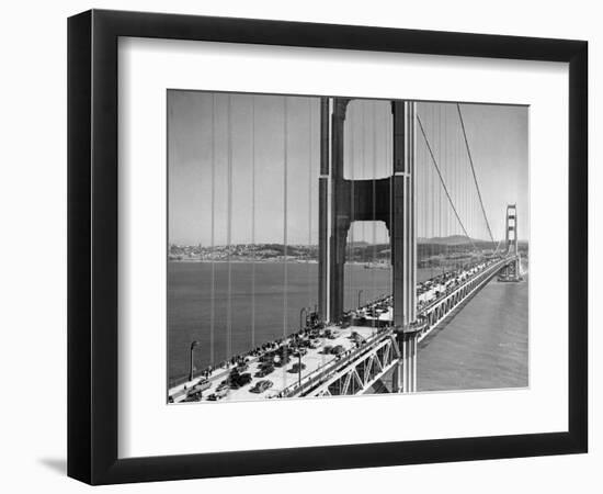 Golden Gate Traffic 1952-Ernest K. Bennett-Framed Photographic Print