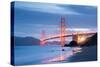 Golden Gate Twilight-Stefan Hefele-Stretched Canvas