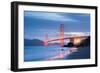 Golden Gate Twilight-Stefan Hefele-Framed Giclee Print