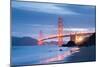 Golden Gate Twilight-Stefan Hefele-Mounted Giclee Print