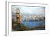 Golden Gate Vista-Mark Lague-Framed Art Print