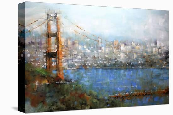 Golden Gate Vista-Mark Lague-Stretched Canvas