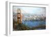 Golden Gate Vista-Mark Lague-Framed Premium Giclee Print