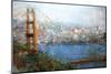 Golden Gate Vista-Mark Lague-Mounted Premium Giclee Print