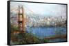 Golden Gate Vista-Mark Lague-Framed Stretched Canvas