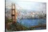 Golden Gate Vista-Mark Lague-Stretched Canvas