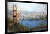 Golden Gate Vista-Mark Lague-Framed Art Print