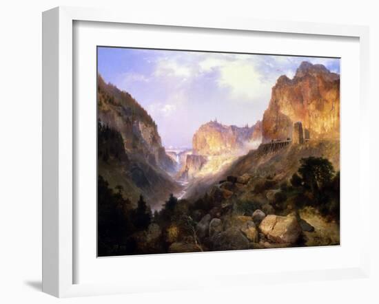 Golden Gate, Yellowstone National Park-Thomas Moran-Framed Giclee Print