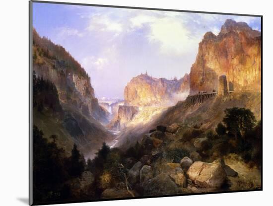 Golden Gate, Yellowstone National Park-Thomas Moran-Mounted Giclee Print